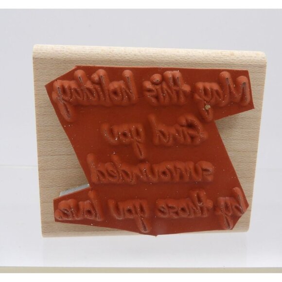 Stampin' Up! Holiday Rubber Stamp 2001 - Picture 2 of 2